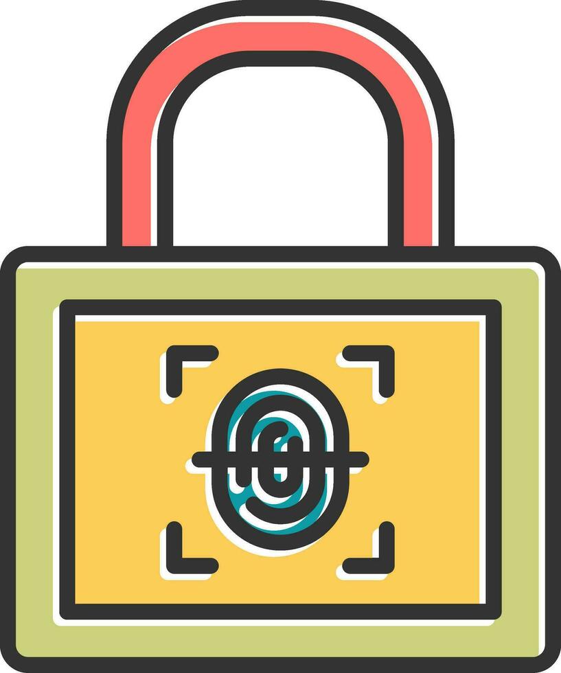 Fingerprint Vector Icon