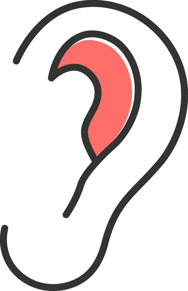 Ear Vector Icon