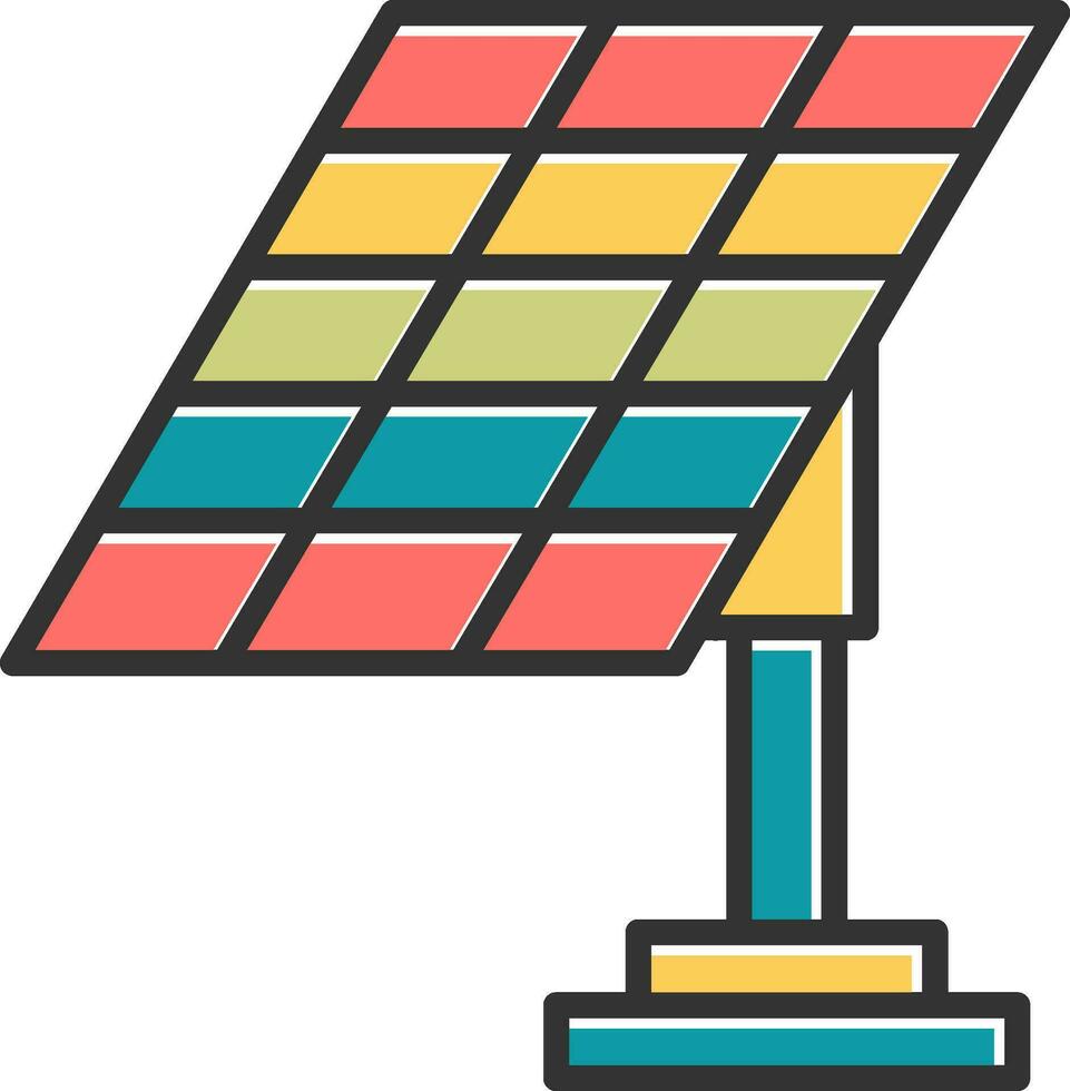 Solar Panel Vector Icon