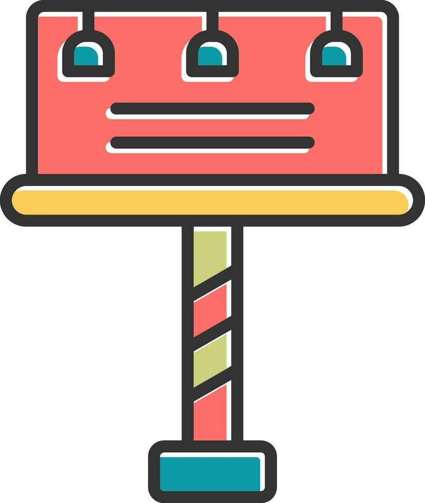 Billboard Vector Icon