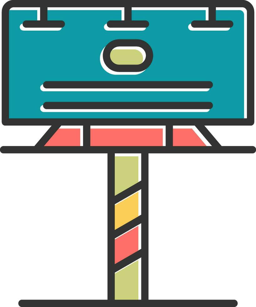 Billboard Vector Icon