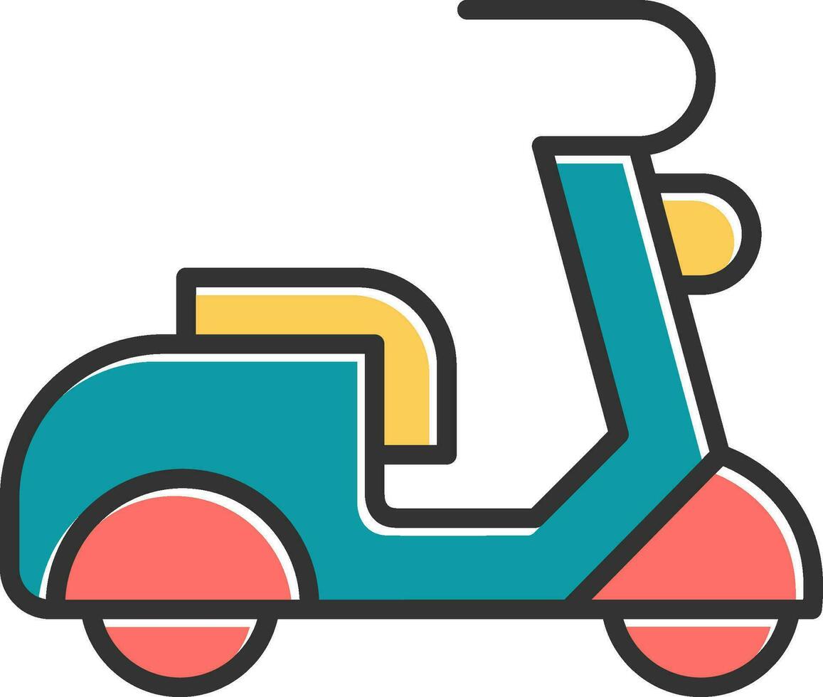 Scooter Vector Icon