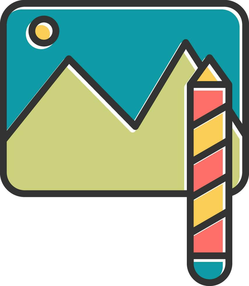 Coloring Vector Icon