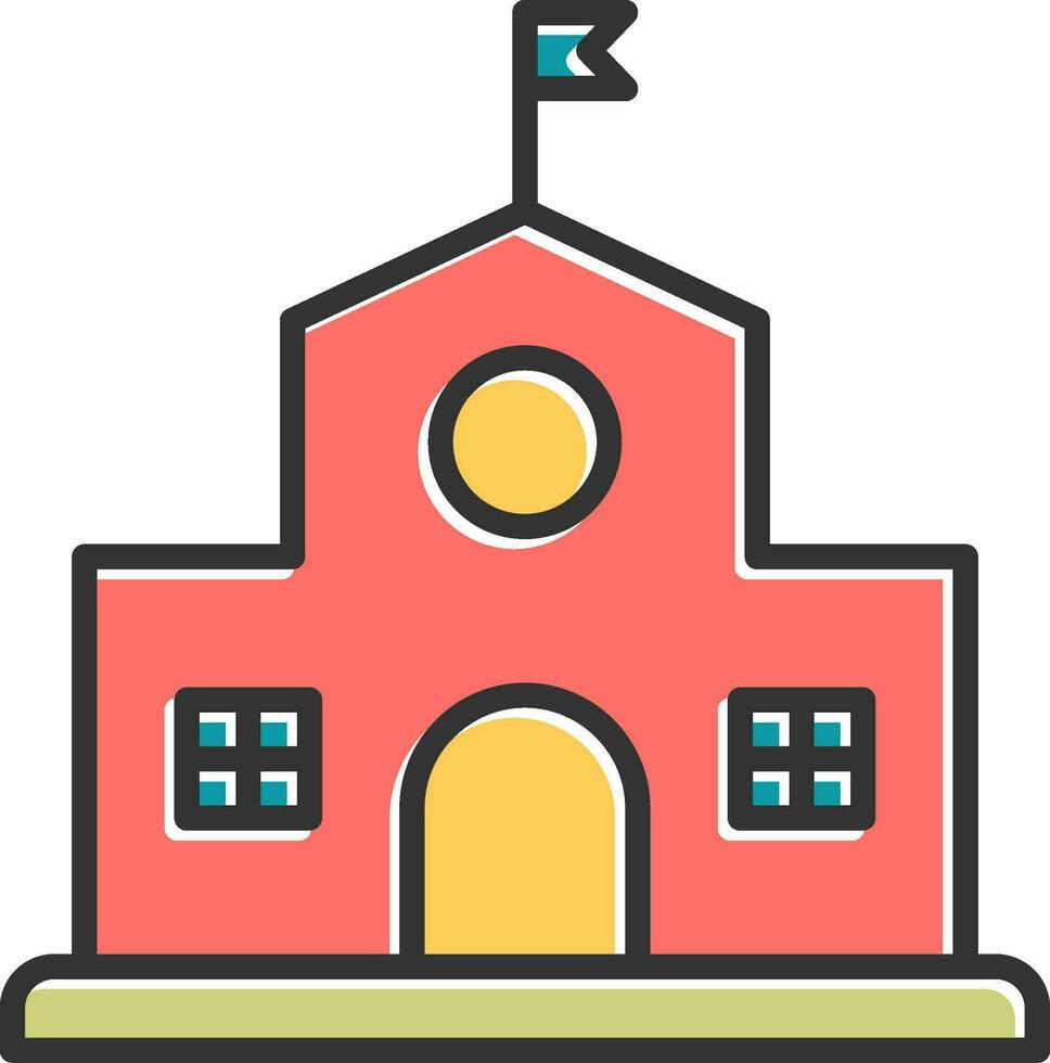 School Vector Icon