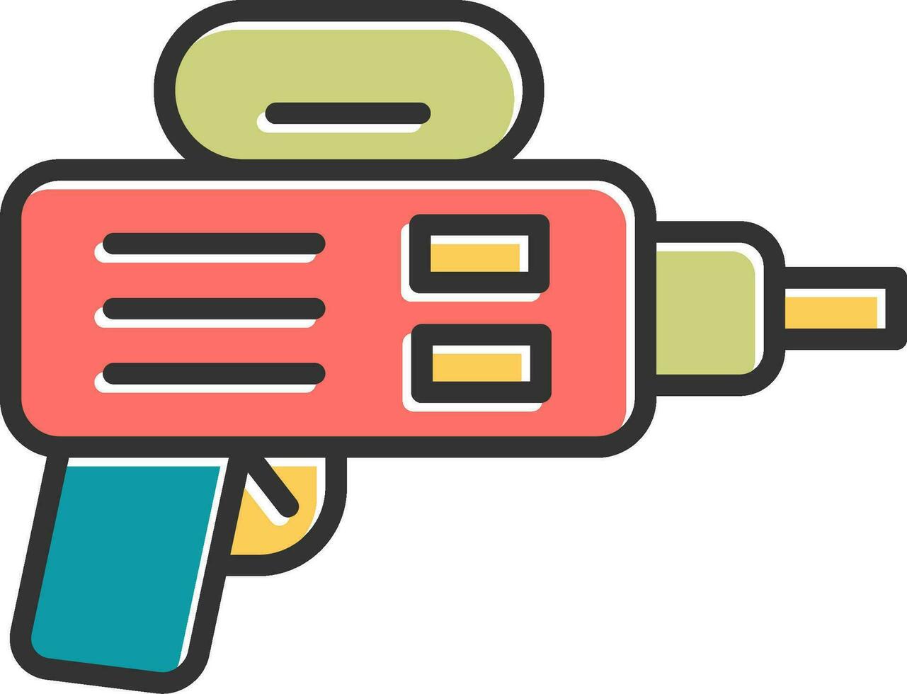 Water Gun Vector Icon