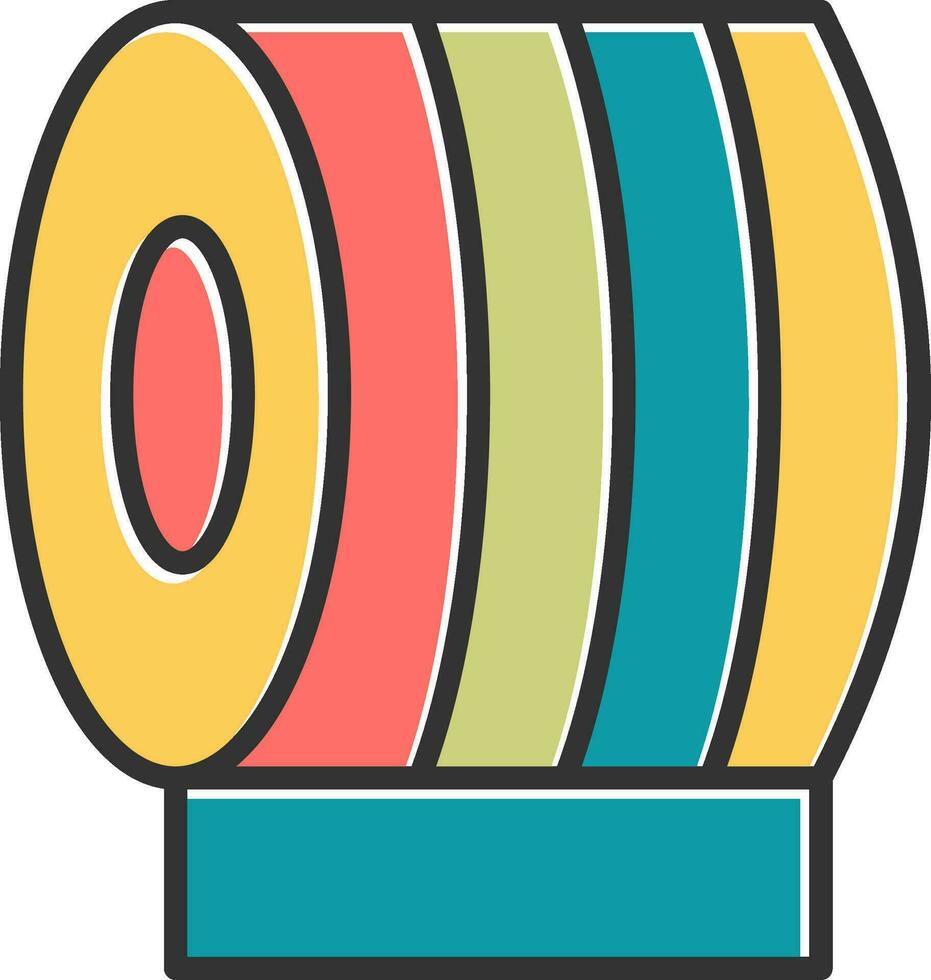 Tissue Roll Vector Icon