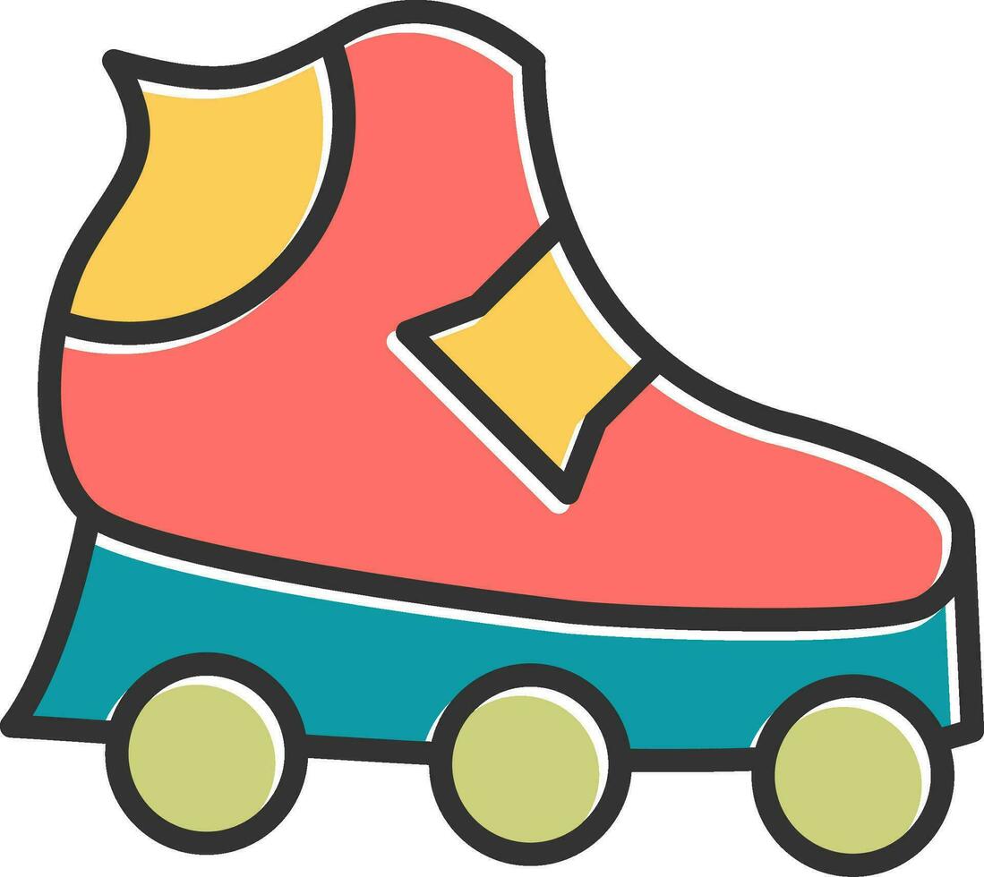 Roller Skate Vector Icon