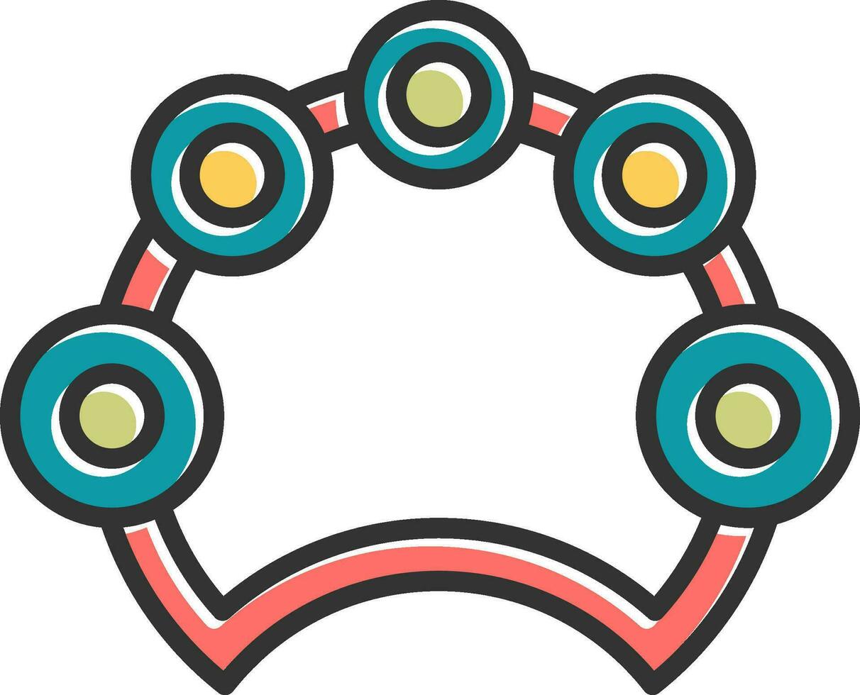 Tambourine Vector Icon