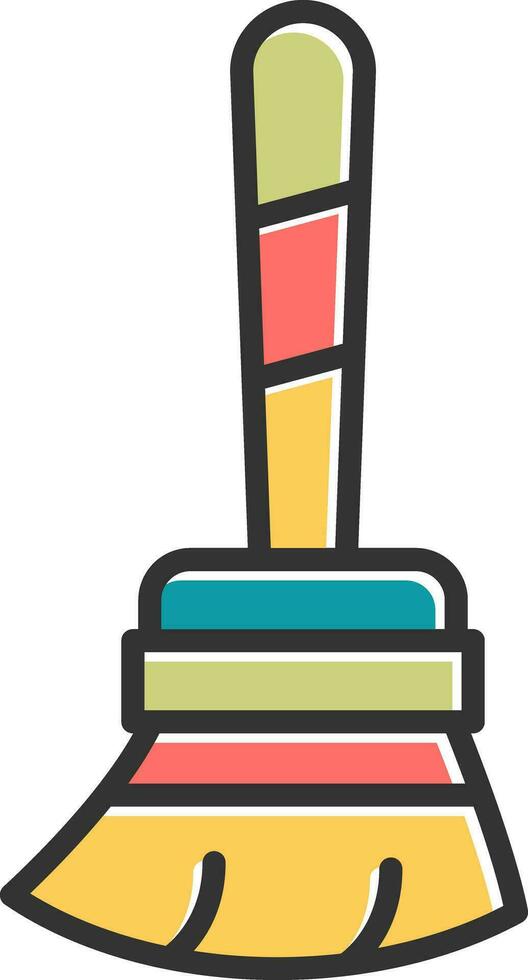 Sweeping Vector Icon