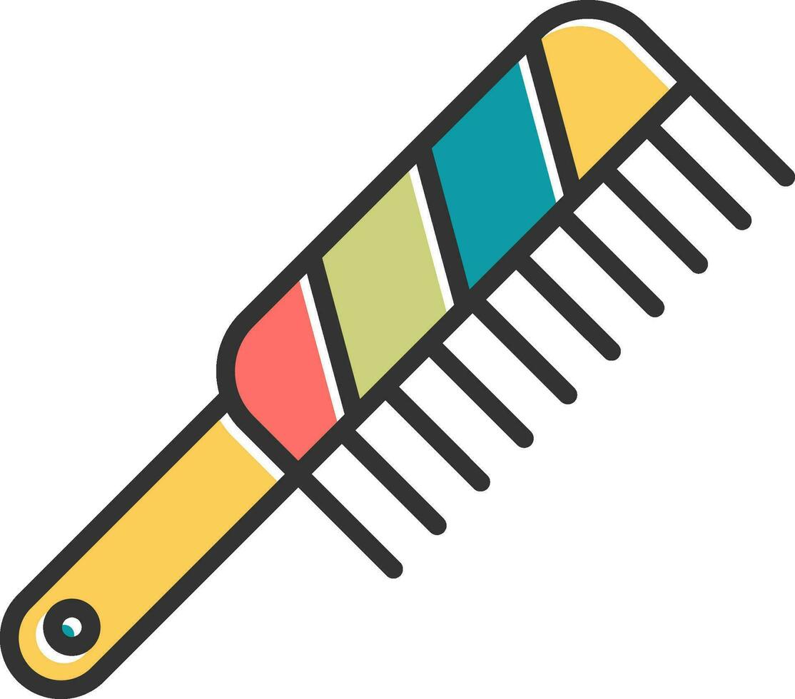 Comb Vector Icon