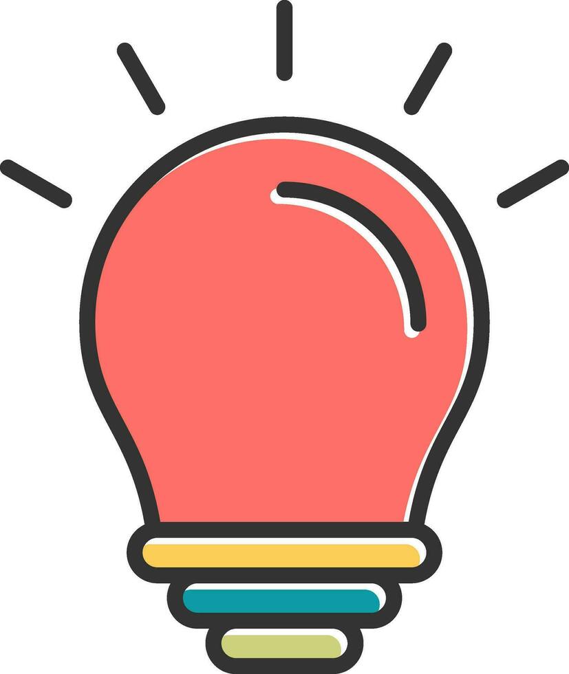 Light Bulb Vector Icon