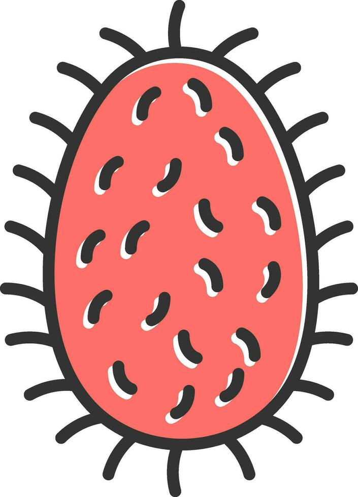 Rabies Lyssavirus Vector Icon