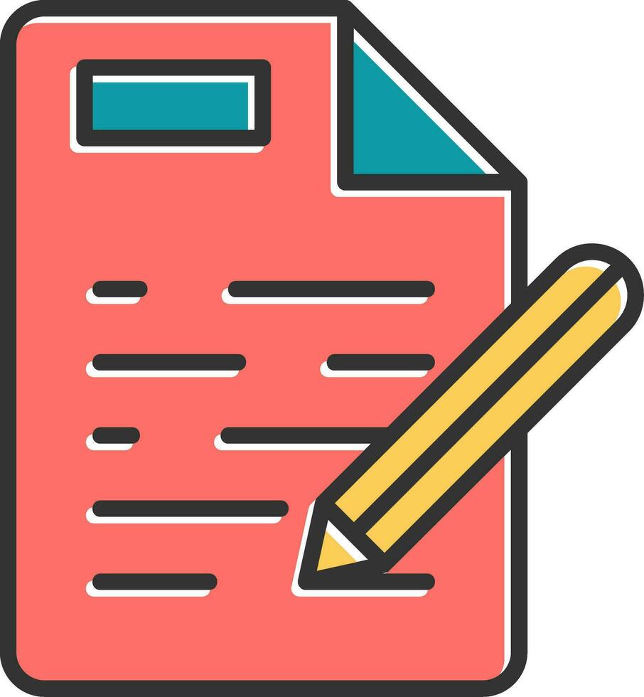 Contract Vector Icon