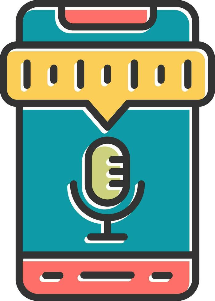 Voice Recorder Vector Icon