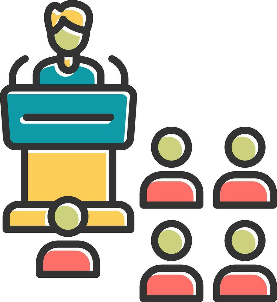 Conference Vector Icon