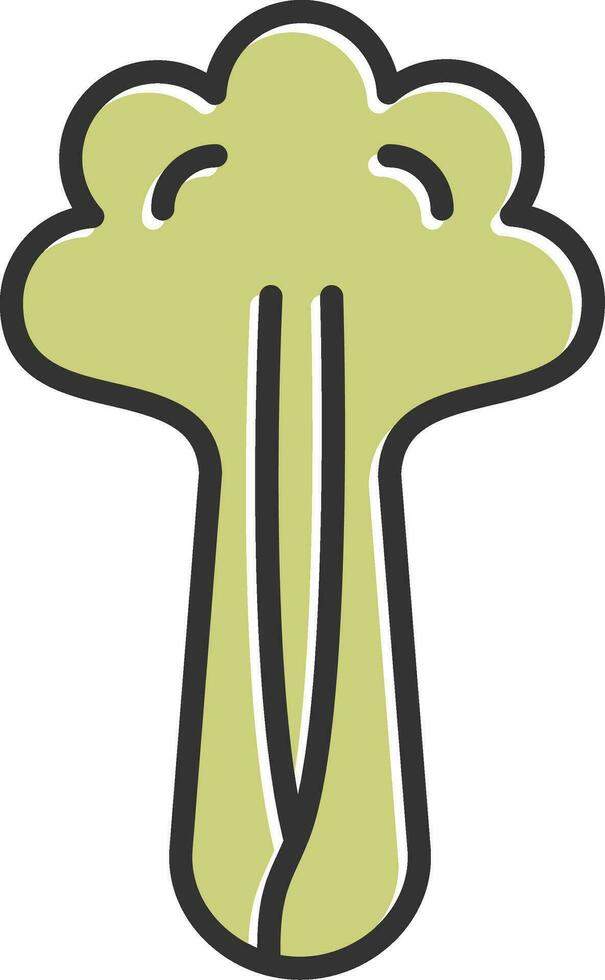 Broccoli Vector Icon