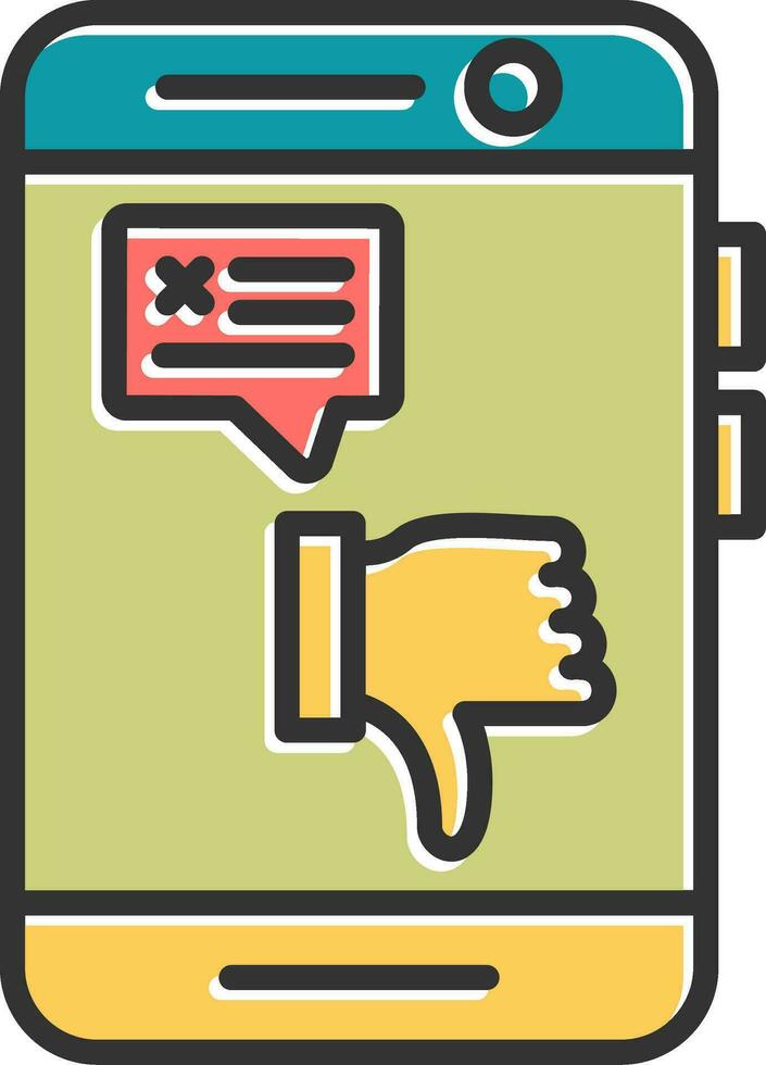 Bad Review Vector Icon