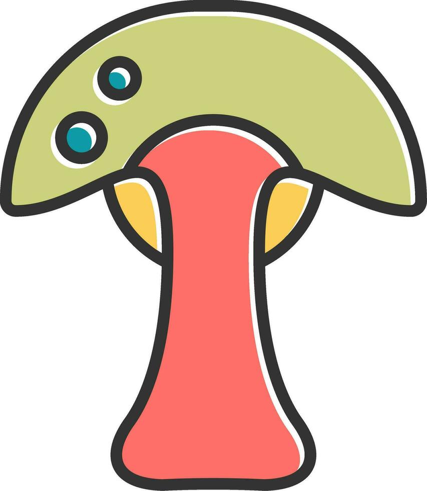 Mushroom Vector Icon