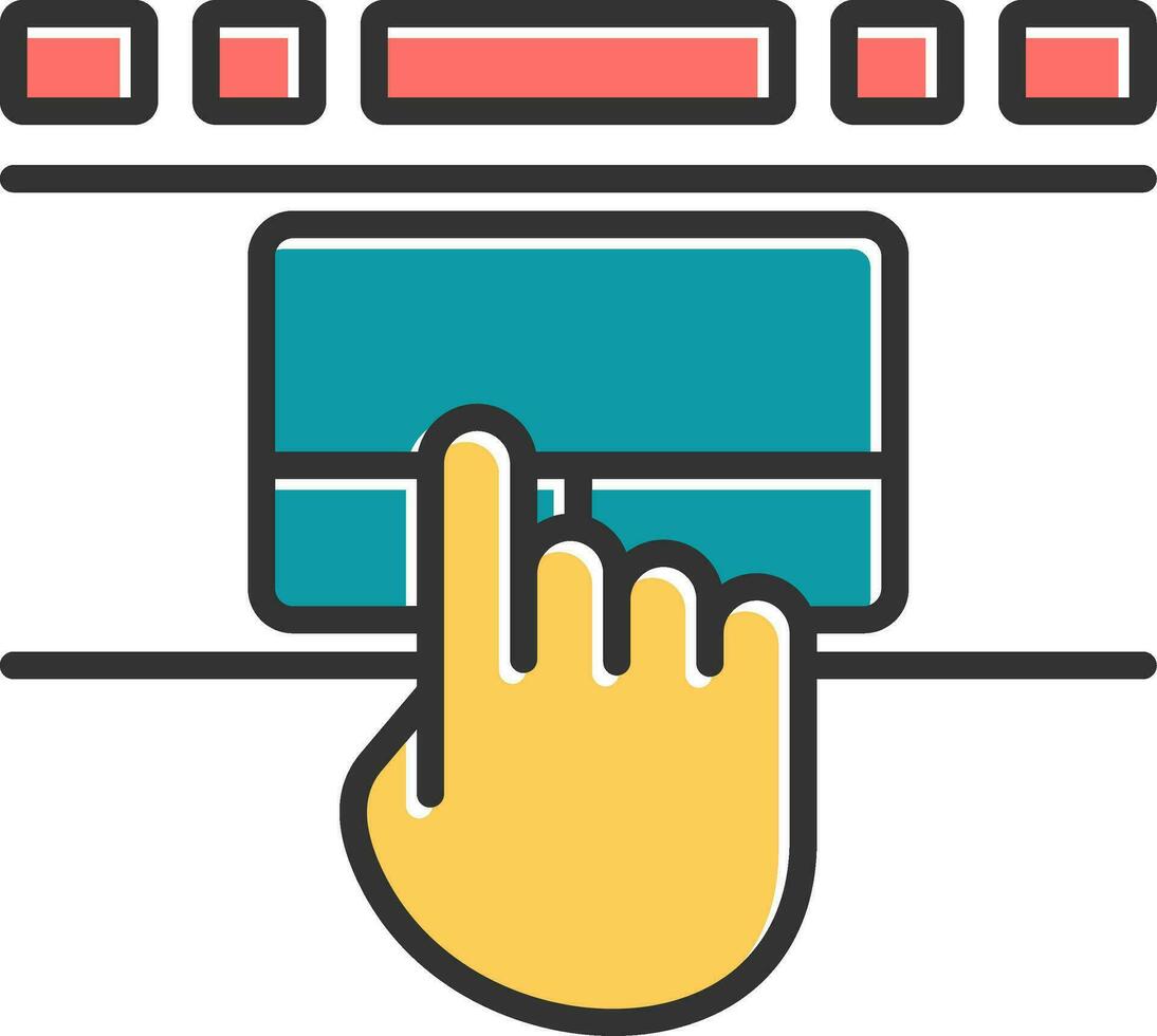 Touchpad Vector Icon
