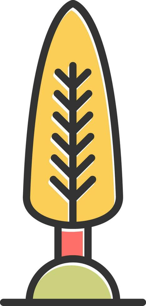 Cypress Vector Icon