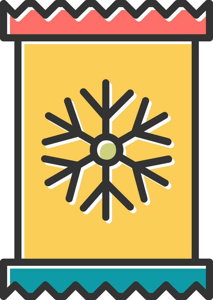 Frozen Vector Icon