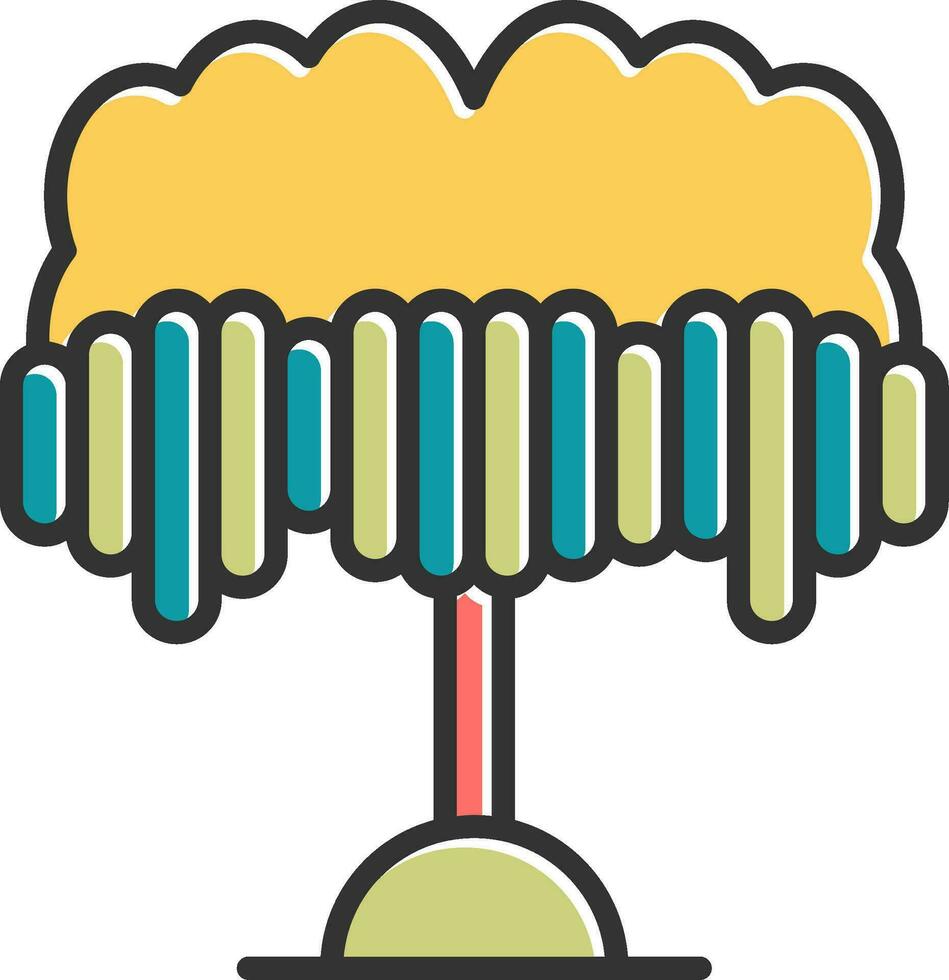 Wisteria Vector Icon