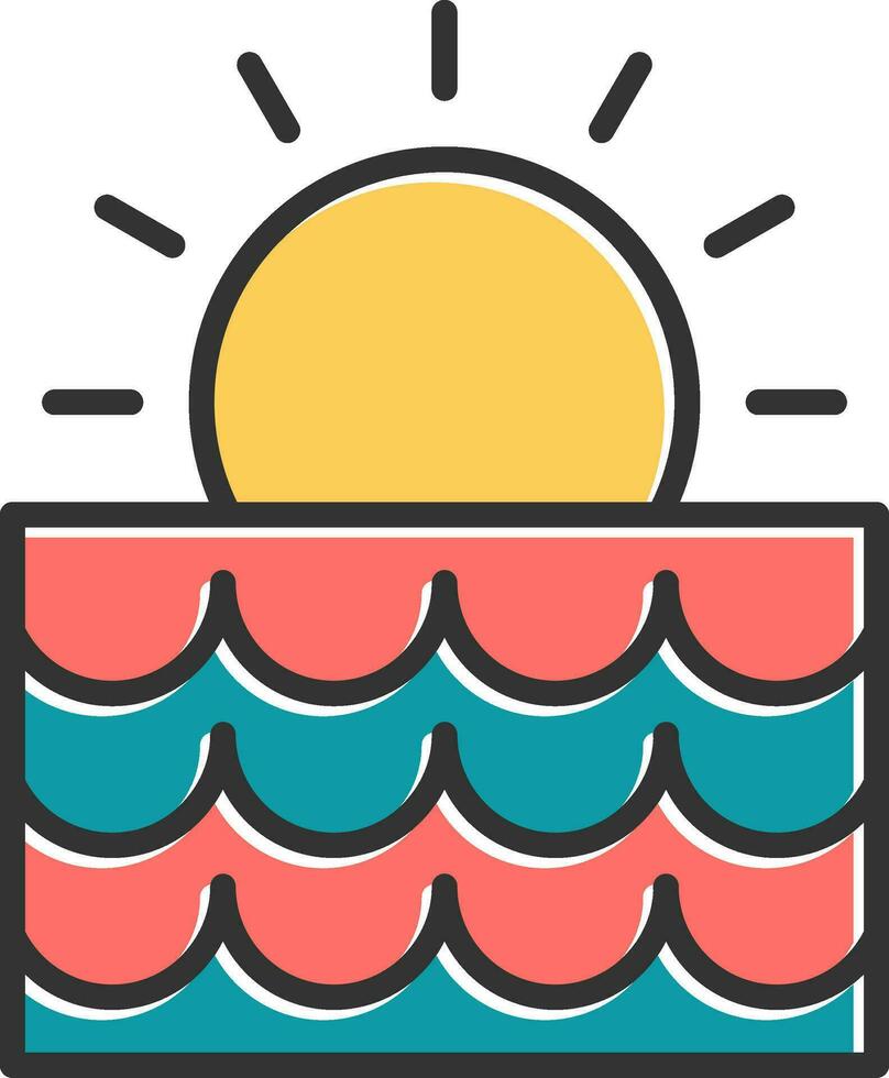 Sunrise Vector Icon