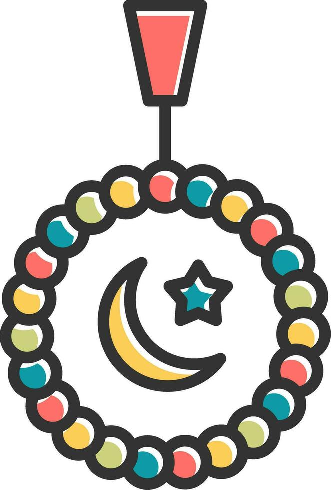 Tasbih Vector Icon