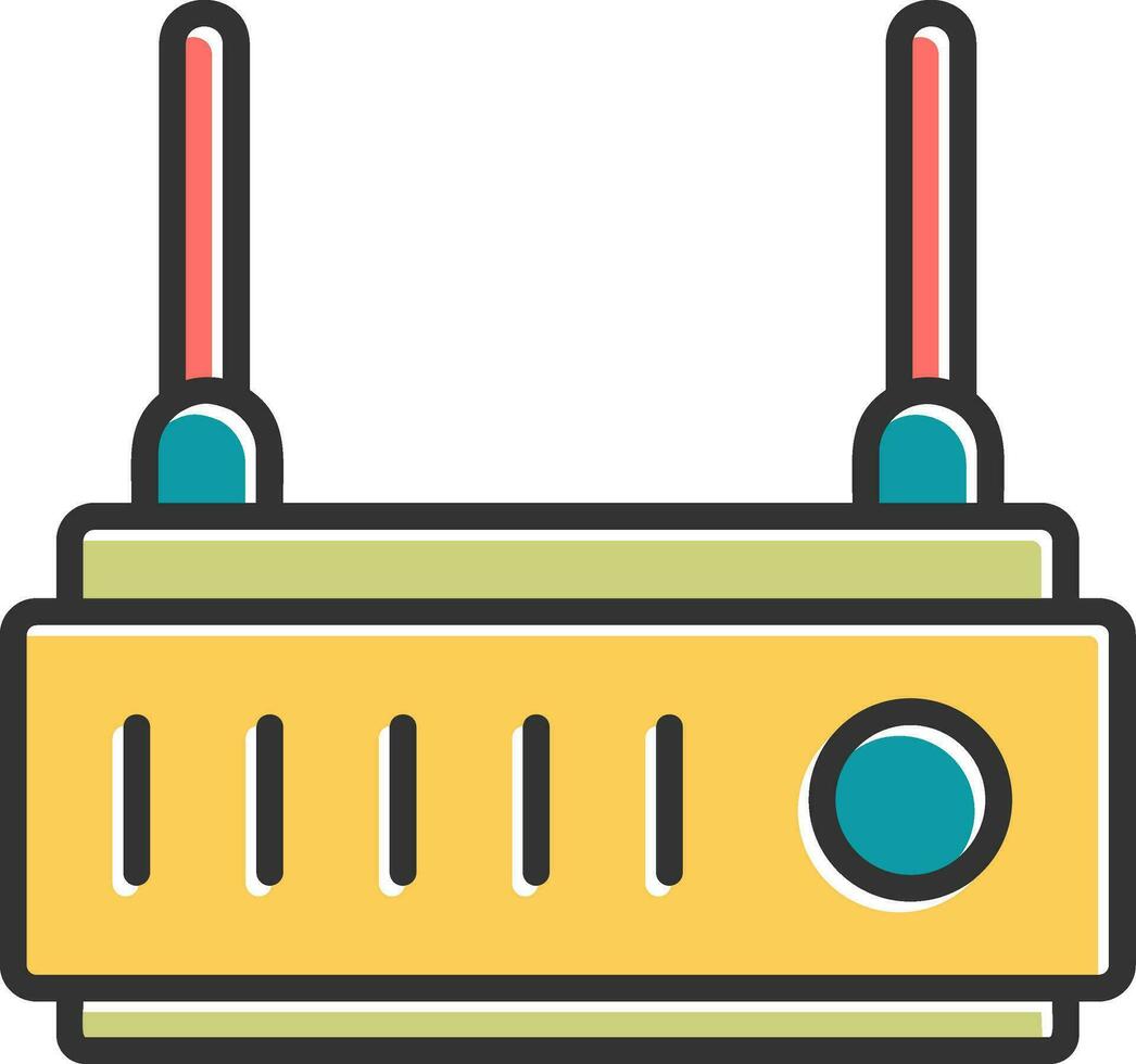 Wifi Router Vector Icon