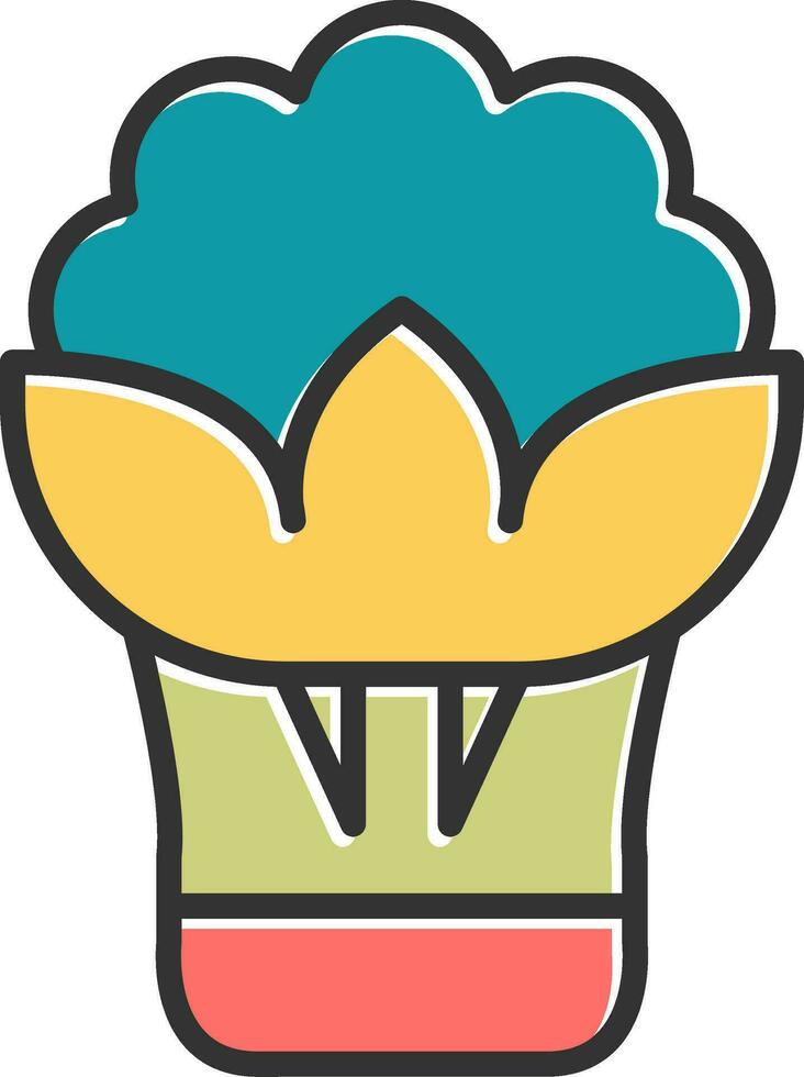 Cauliflower Vector Icon