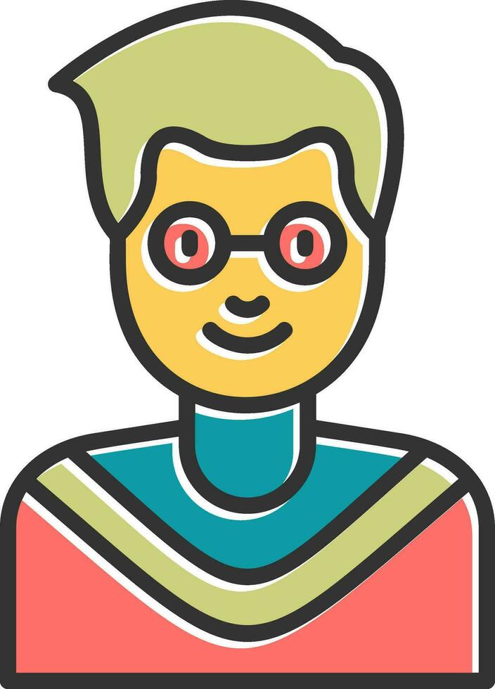 Scholar Vector Icon