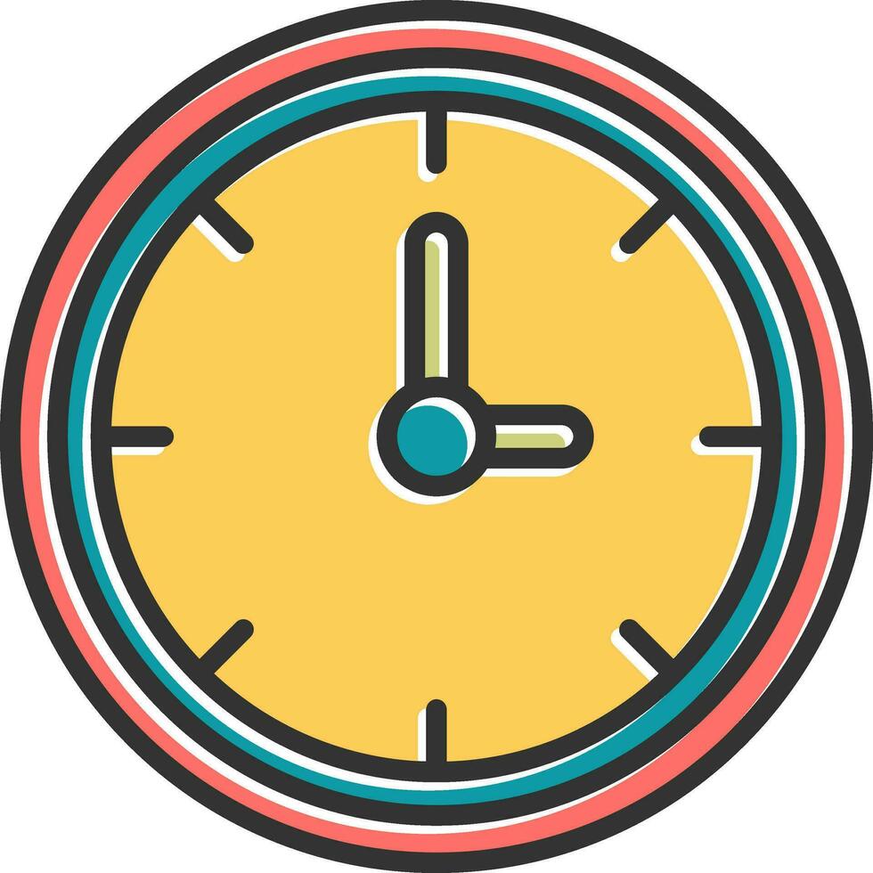 Clock Vector Icon