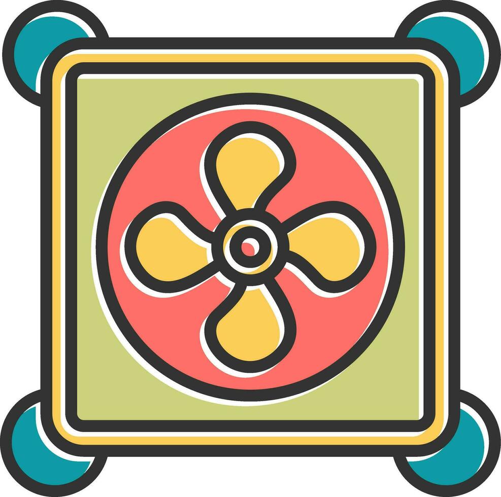 Fan Vector Icon