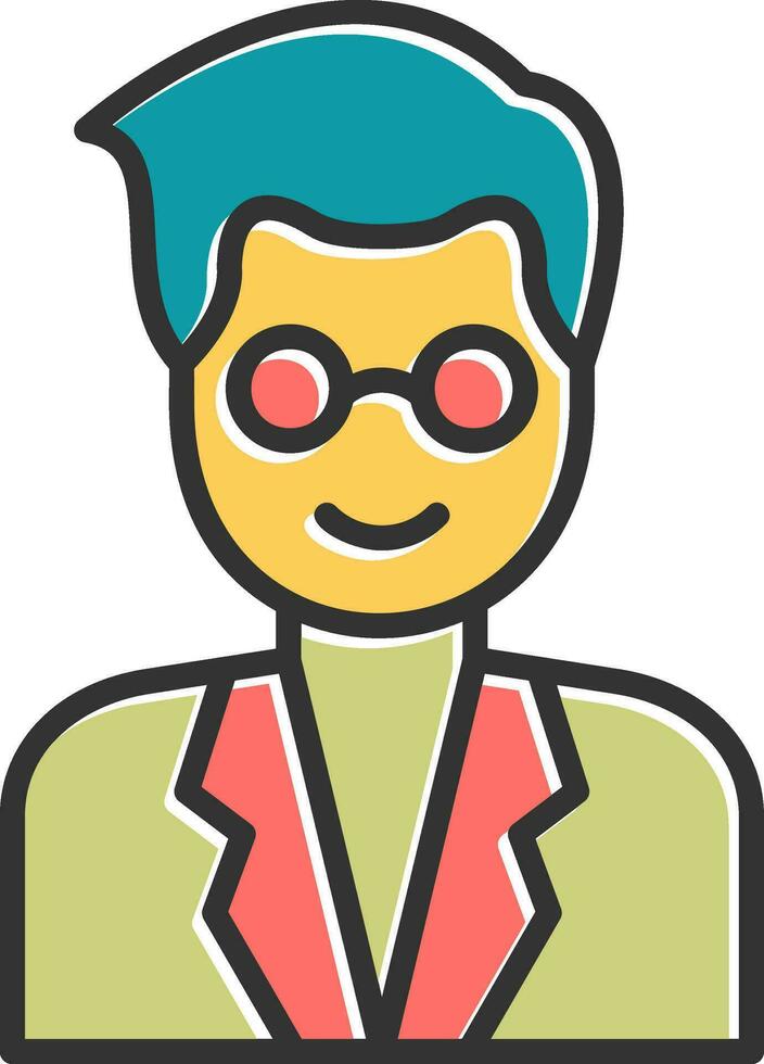 Scientist Vector Icon