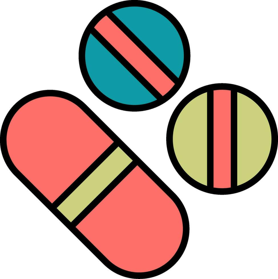 Pills Vector Icon