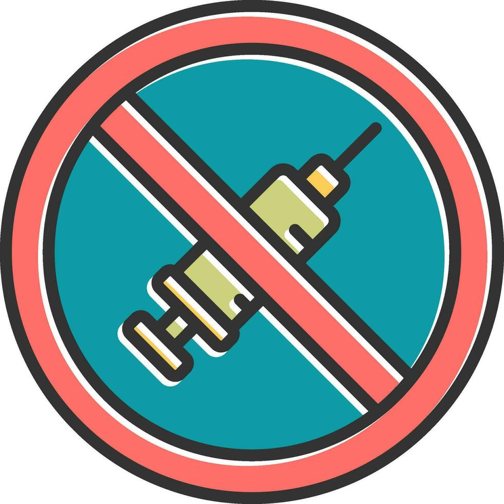 No Injection Vector Icon