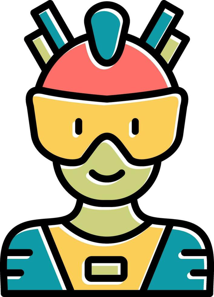 Superhero Vector Icon