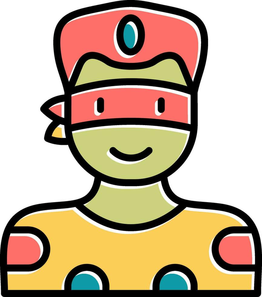 Superhero Vector Icon
