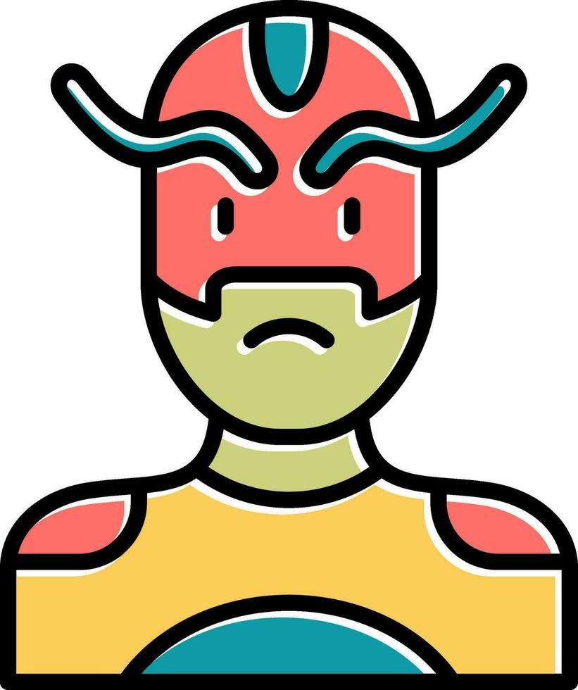 Superhero Vector Icon