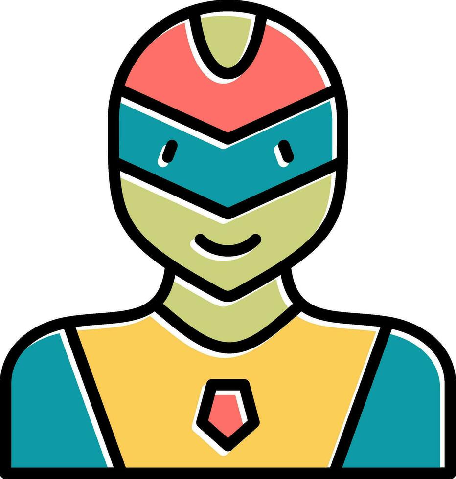 Superhero Vector Icon