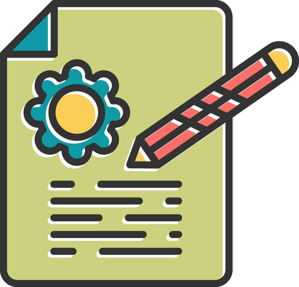 Contract Vector Icon