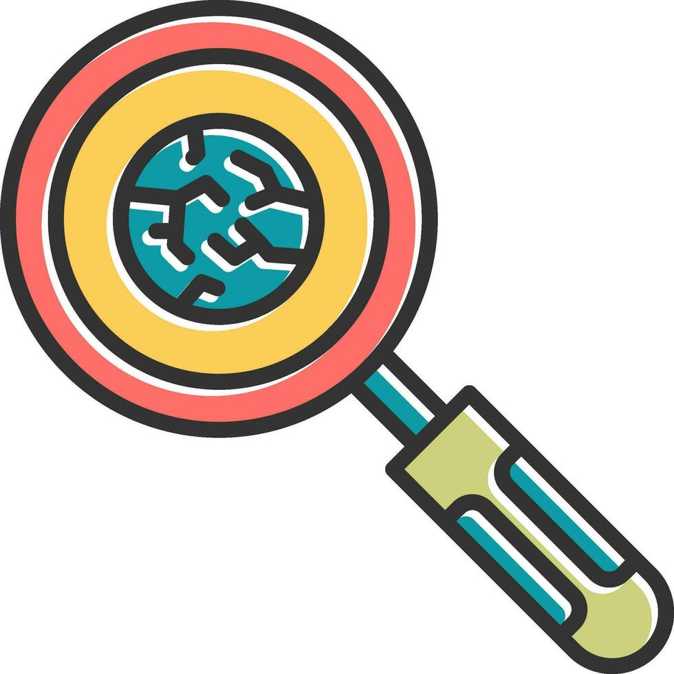 Magnifying Glass Vector Icon