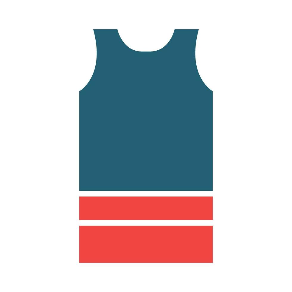 Shirt Vector Glyph Two Color Icon For Personal And Commercial Use.