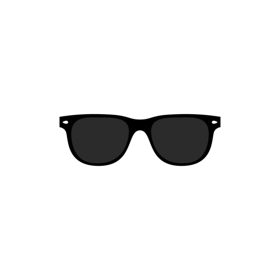 eyeglasses icon simple design in white background vector