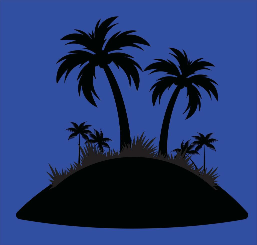 coconut tree vector
