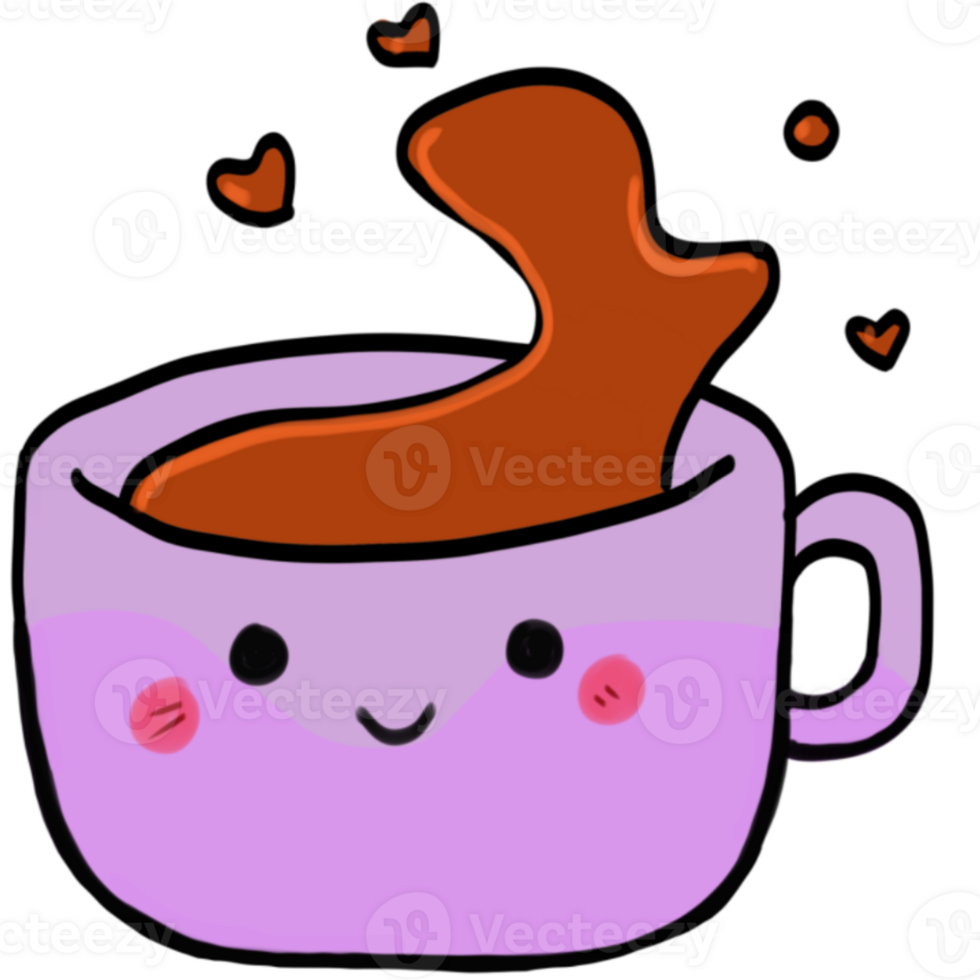 Coffee time cute. png