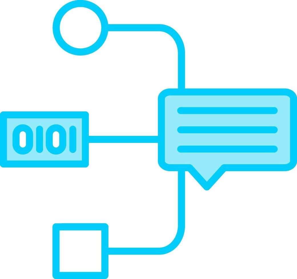 Natural Language Processing Vector Icon
