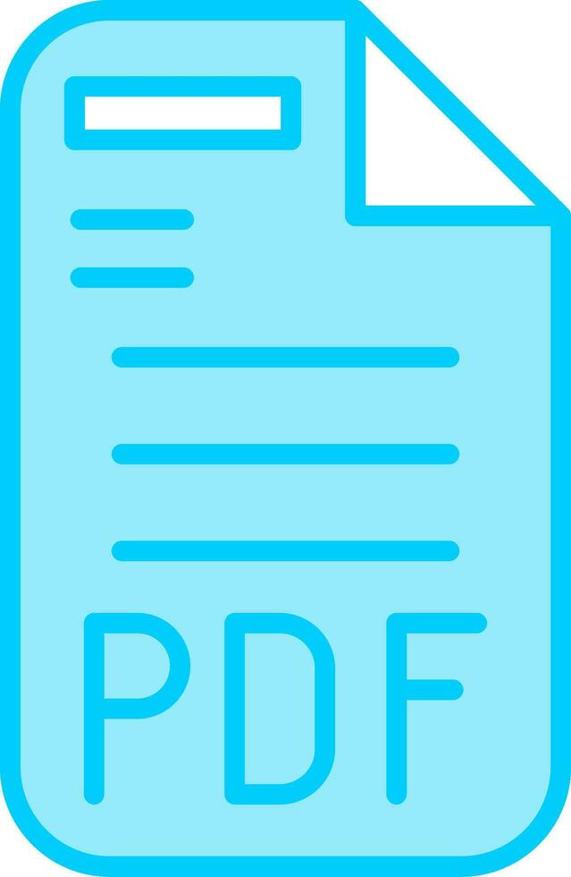 Pdf Vector Icon
