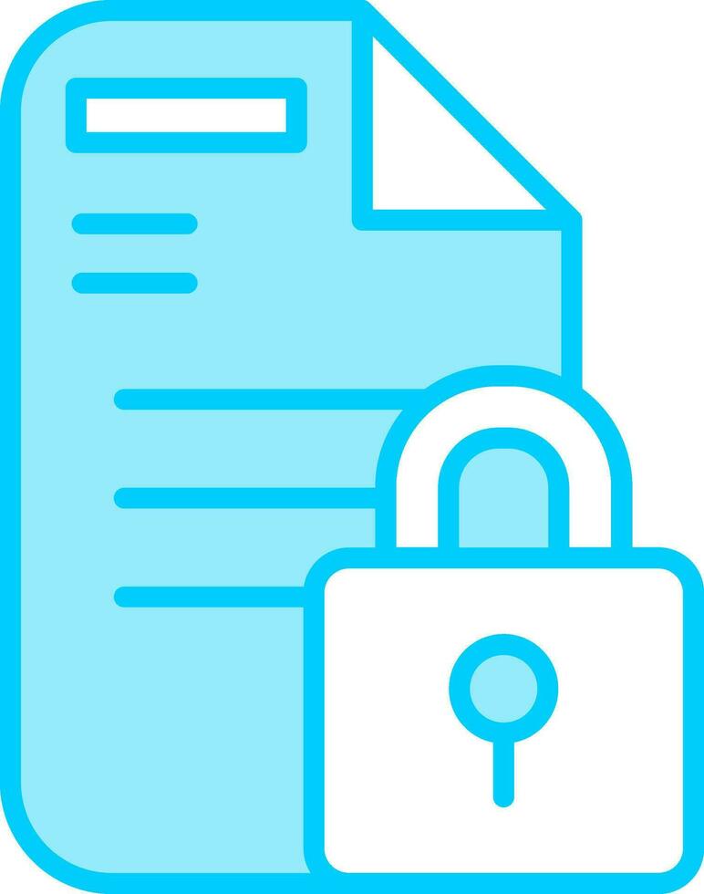 Secure Folder Vector Icon