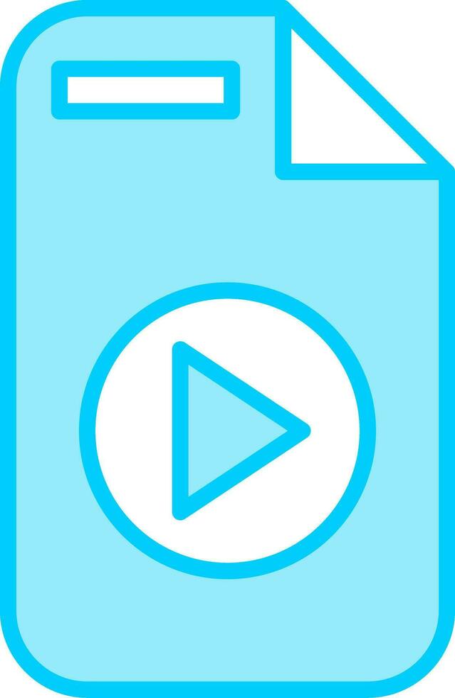 Video File Vector Icon